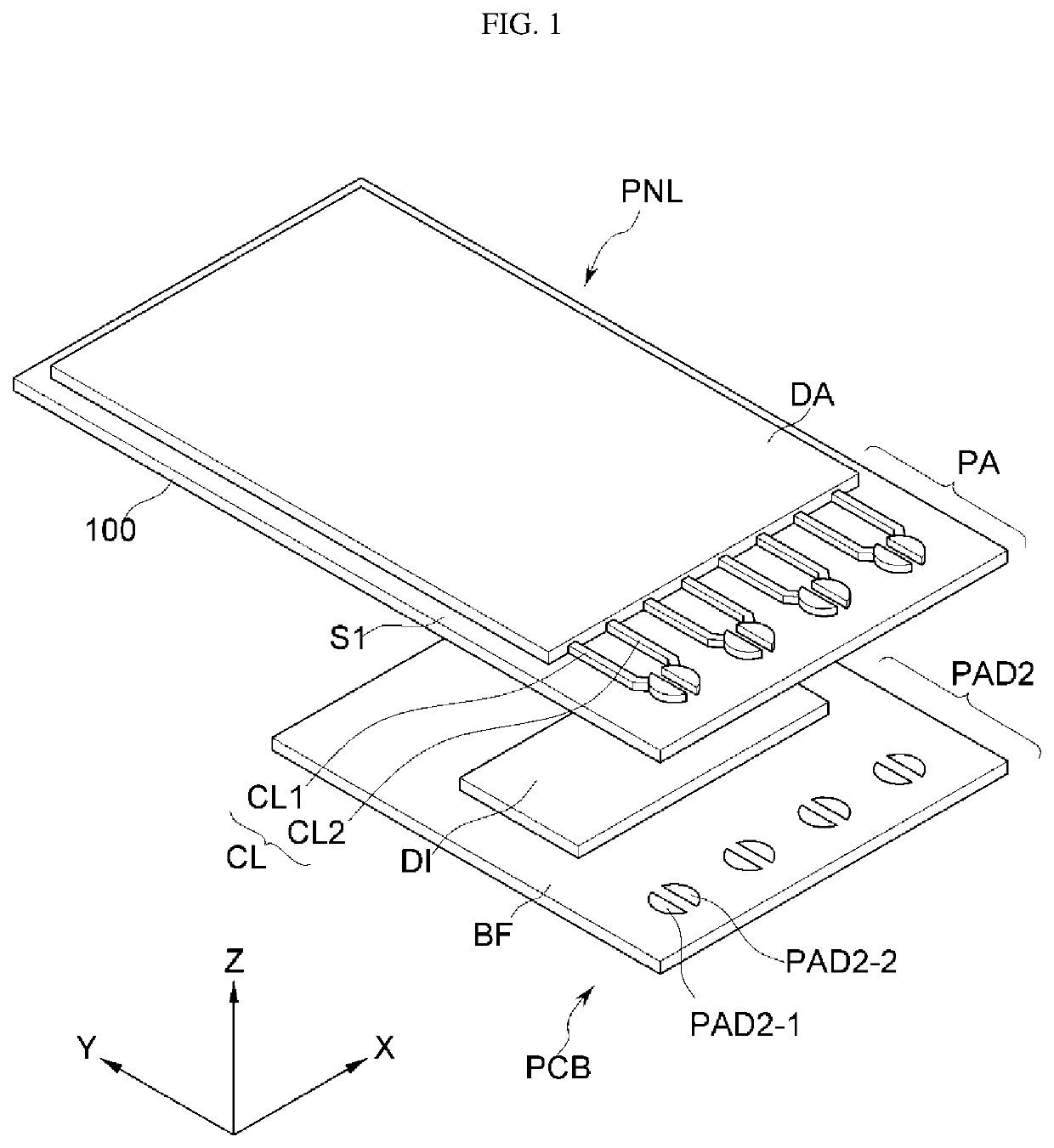 Substrate and display device including the same