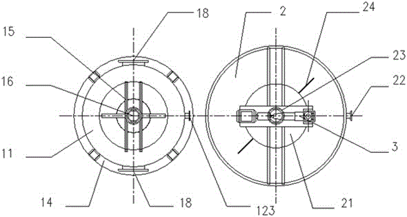 Cooling crystallization device