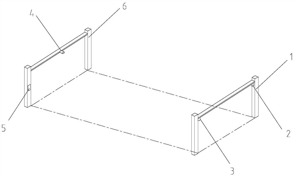 A method for measuring the outer dimension of a slow-moving vehicle