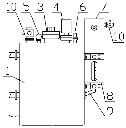 Rare gas separation device and control method thereof