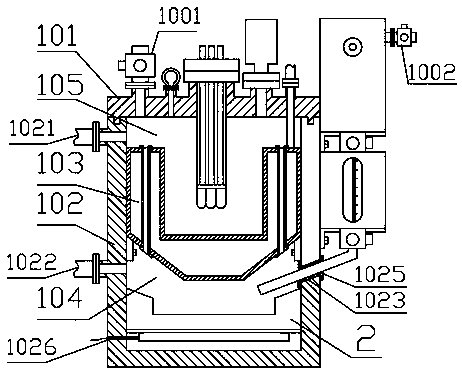 Rare gas separation device and control method thereof