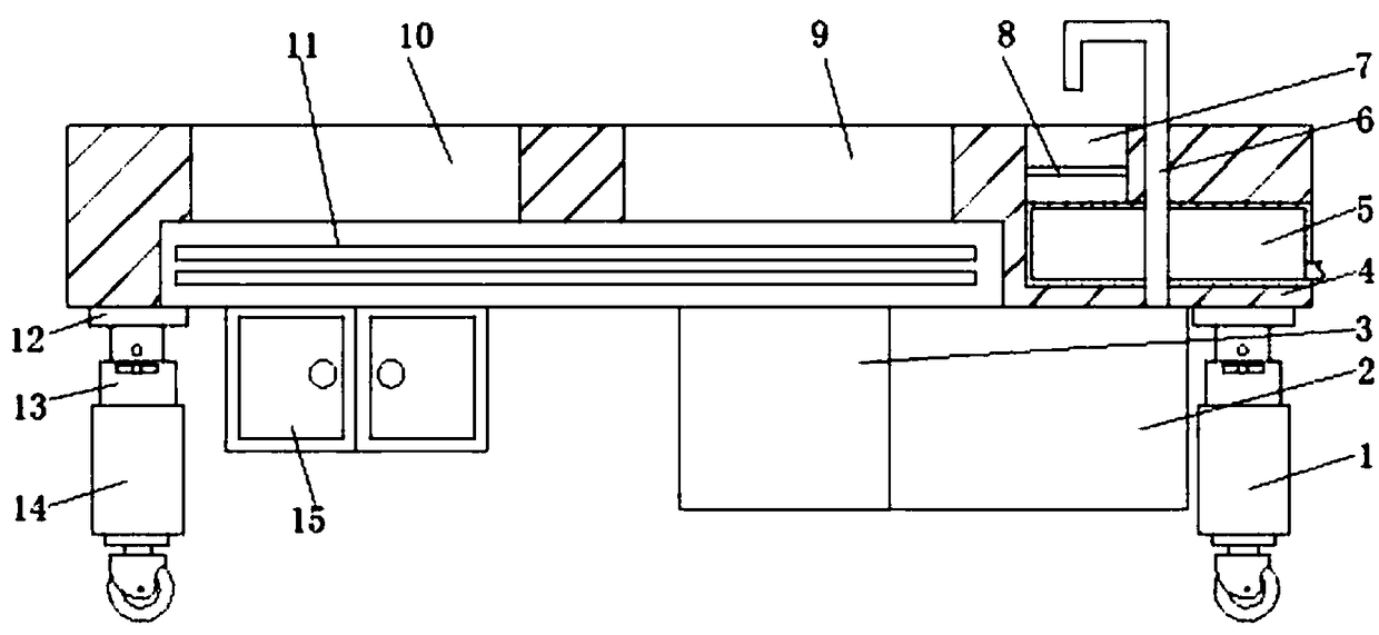 Intelligent tea table with tea boiling function for household life