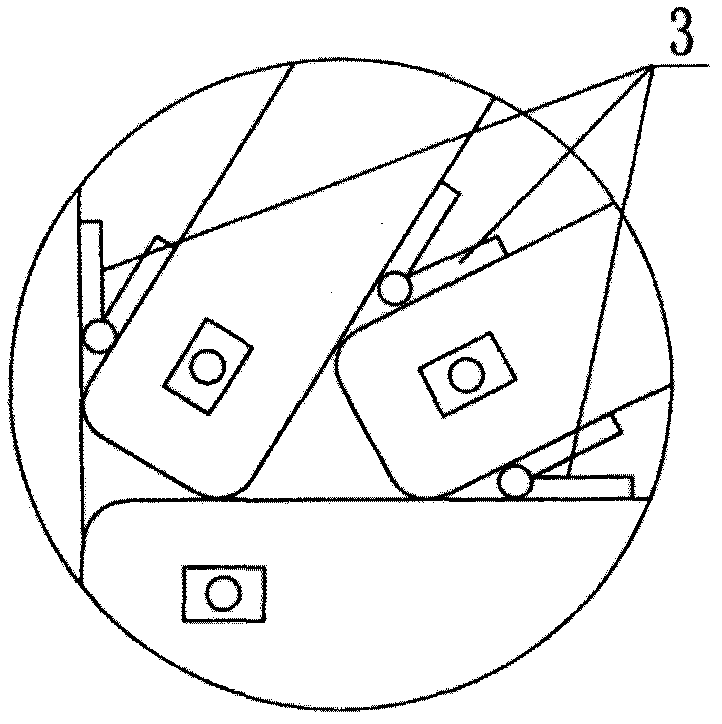 Folding air rib structure of inflatable tent