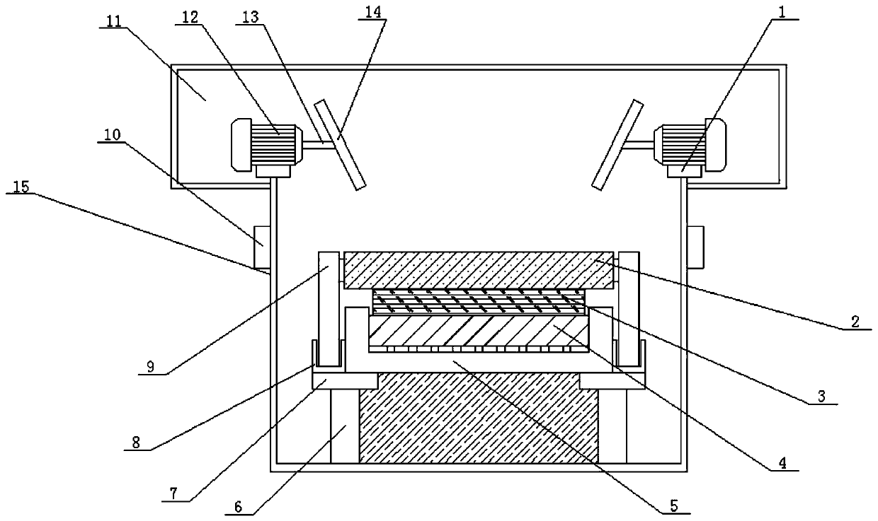 Solar electric cleaning device