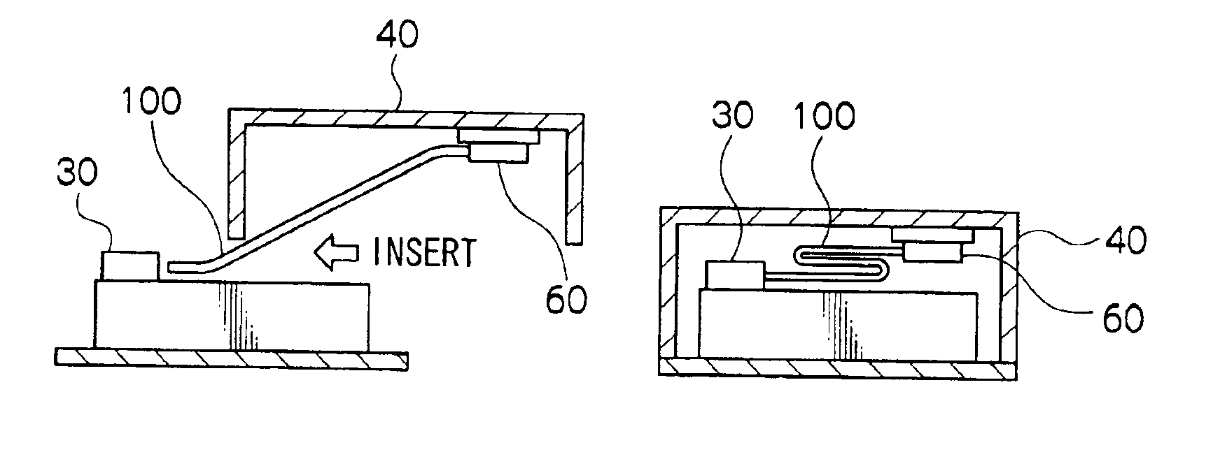 Flexible print circuit, wire harness, and wiring structure using shape memory material