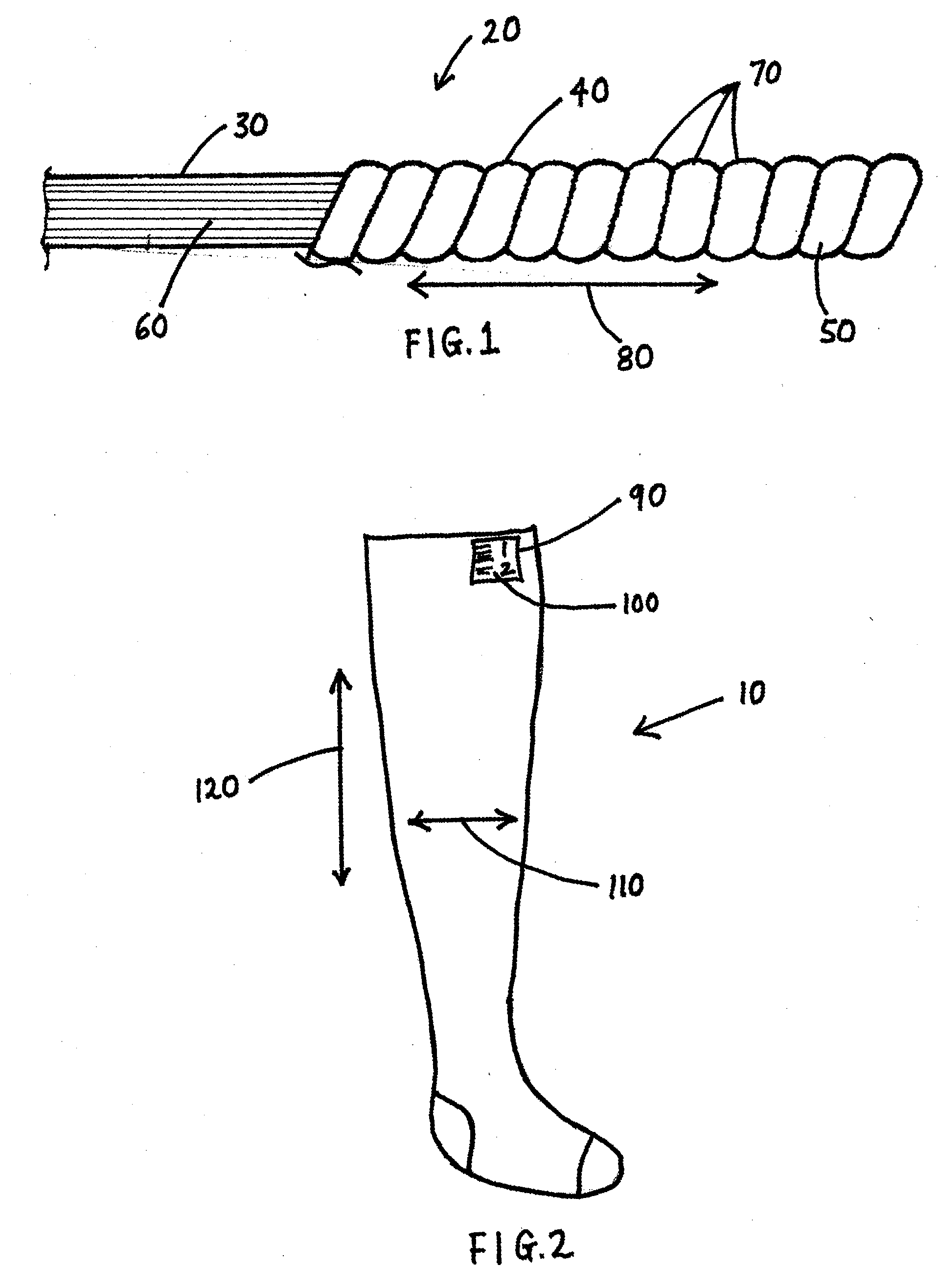 Color change compression fabrics and garments