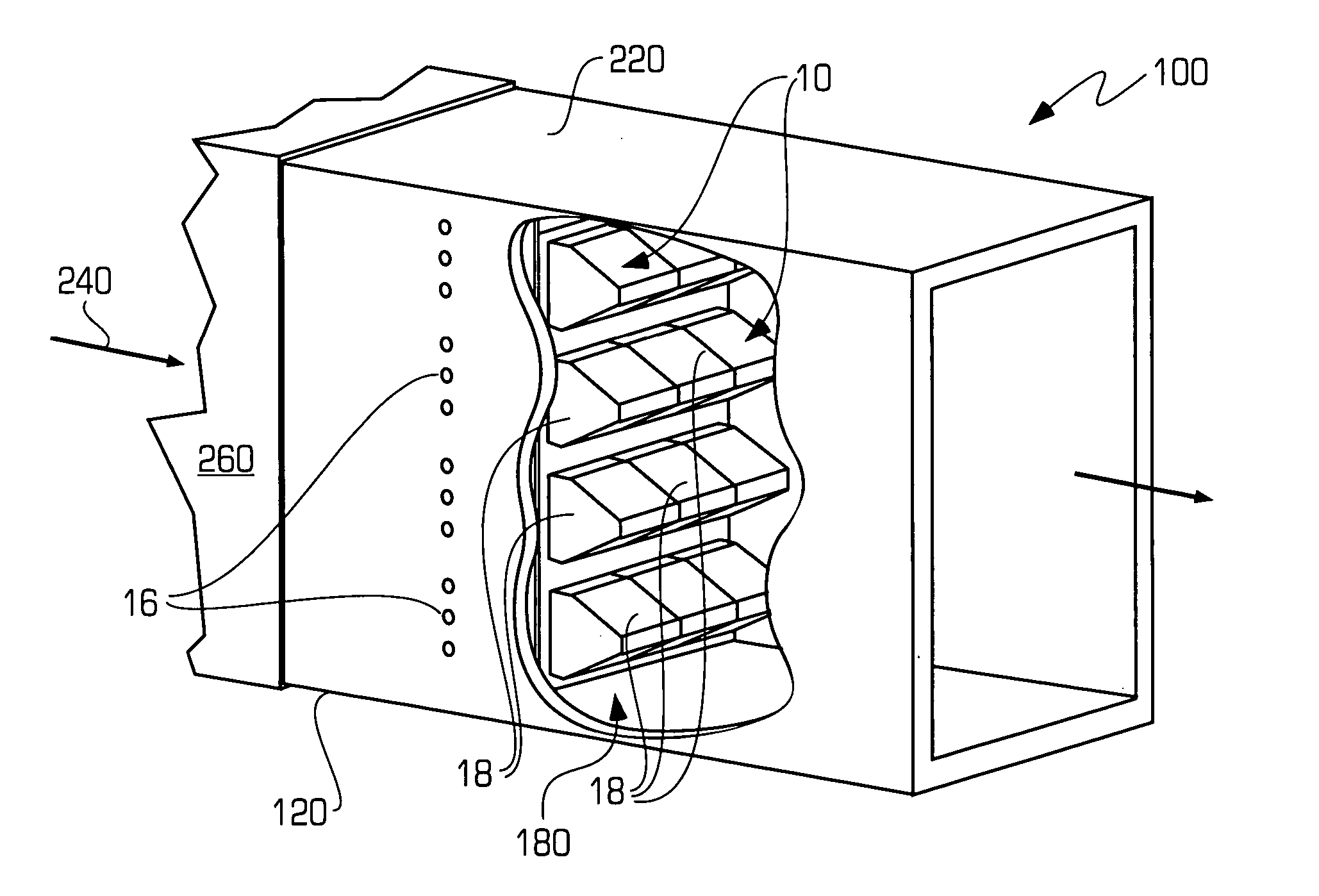 Premixed duct burner