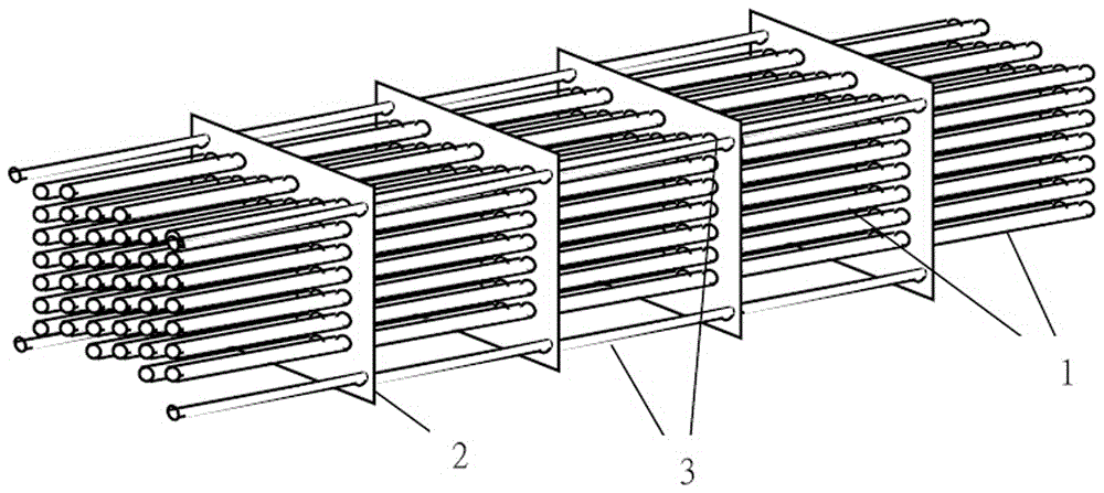 Heating furnace with coil pipes capable of being pulled away