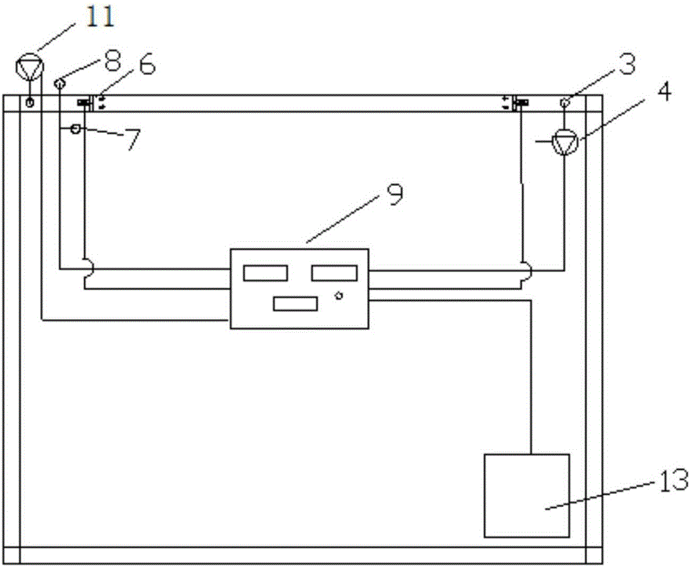 Pressure-adjustable hollow building envelope and operation method thereof