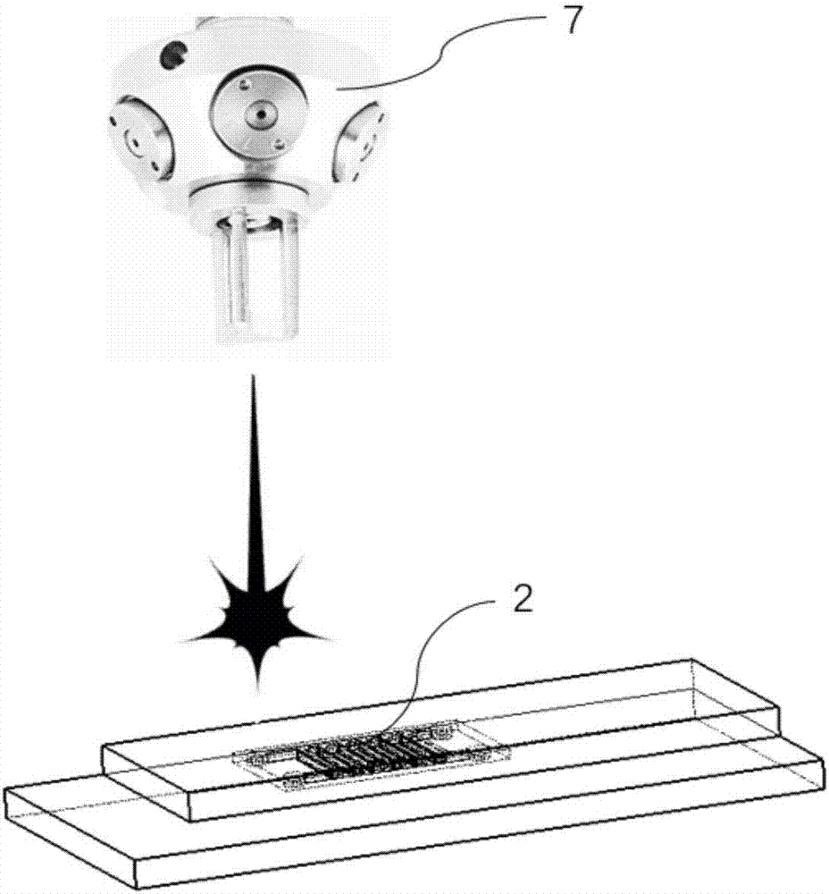 Self-circulation micro-fluidic chip as well as preparation method and usage of micro-fluidic chip