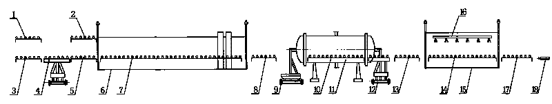 Continuous high pressure steeping device and method