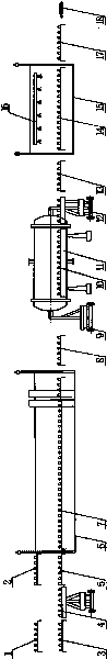 Continuous high pressure steeping device and method