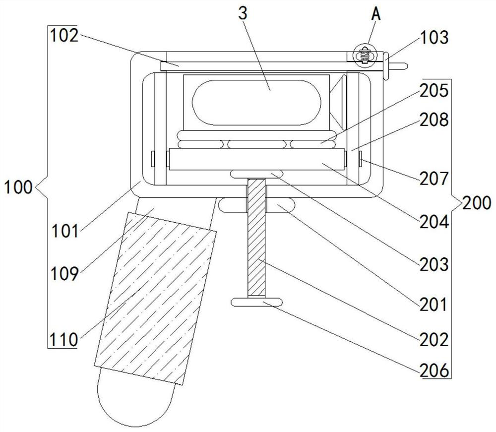 Auxiliary tool for infrared forehead thermometer detection