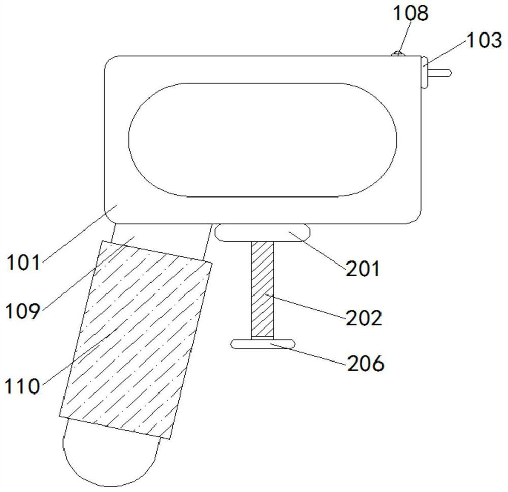 Auxiliary tool for infrared forehead thermometer detection