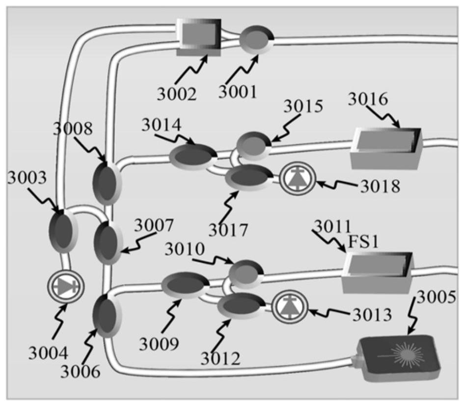 Silicon-based integrated optical frequency transfer system