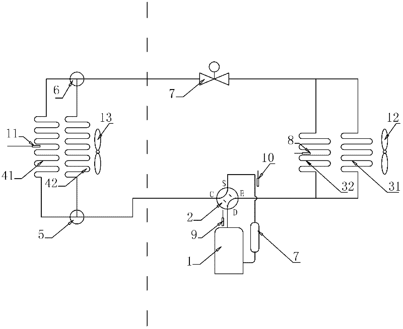 Throttle opening degree control method for varied-frequency air-conditioner