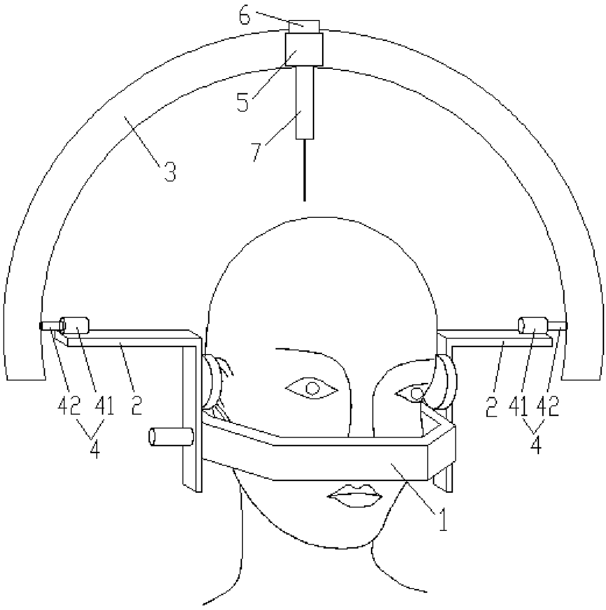 Intracranial hemorrhage blood clot locating system and method based on CT image