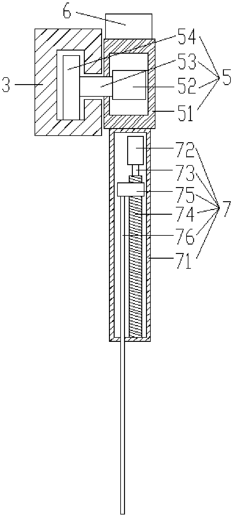 Intracranial hemorrhage blood clot locating system and method based on CT image