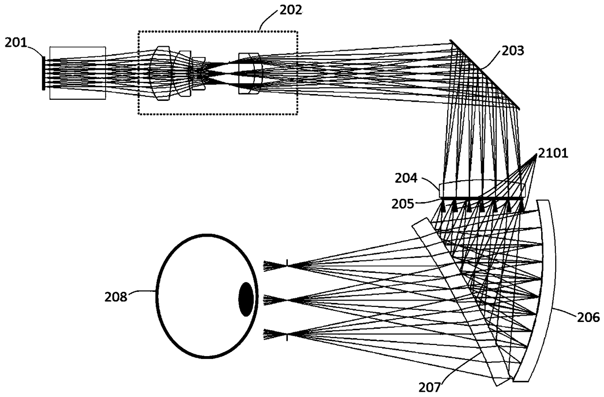 Rear projection augmented reality display system capable of eliminating bright spots