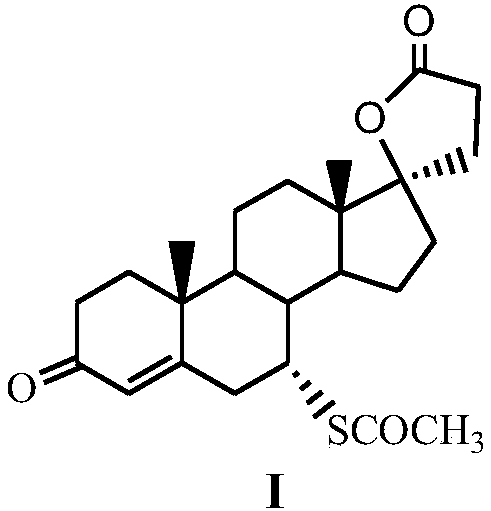 A kind of method for preparing spironolactone