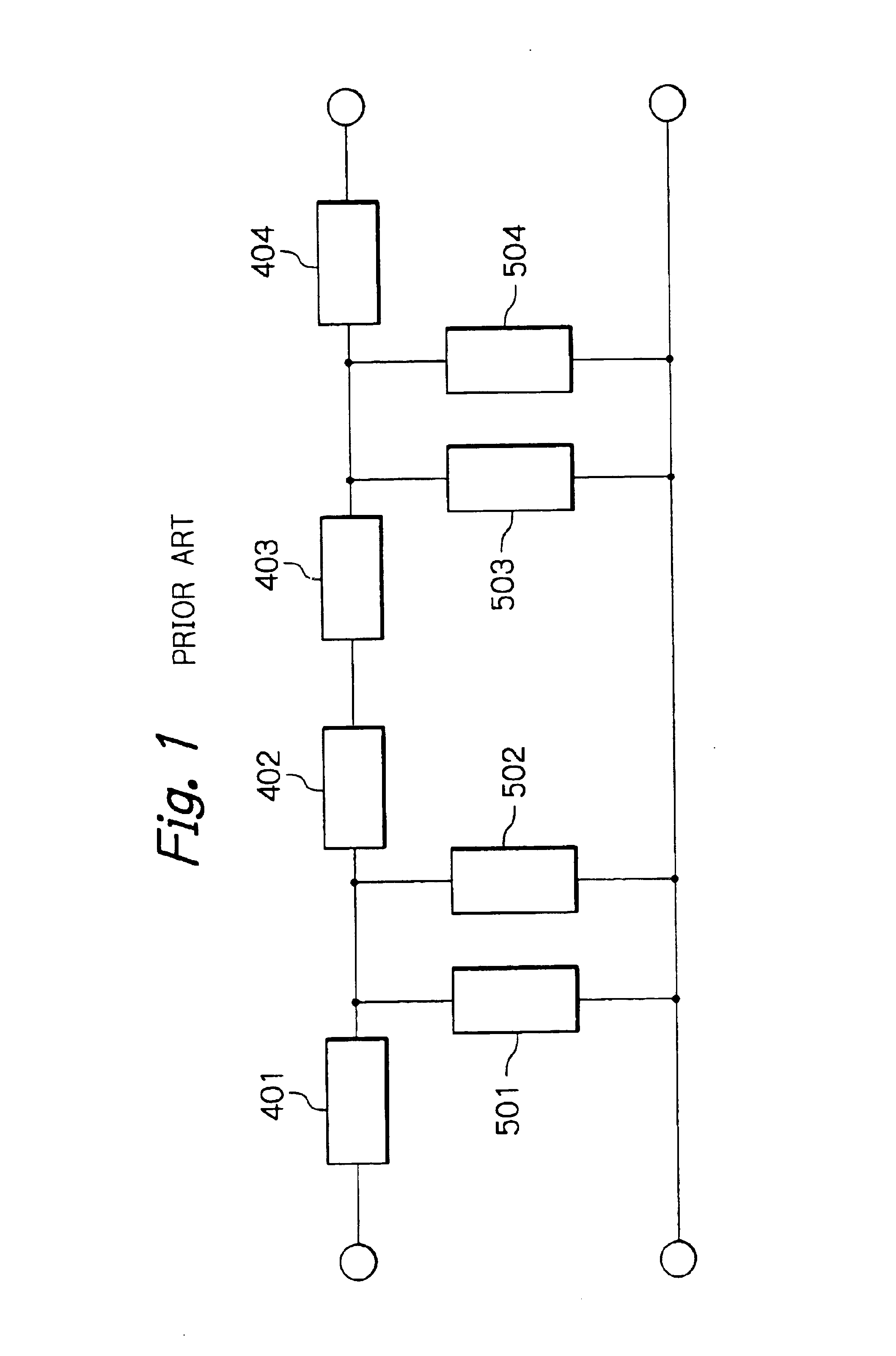 SAW filter with an improved attenuation characteristic at a frequency any multiple of an attenuation pole frequency at one or both sides of a pass band