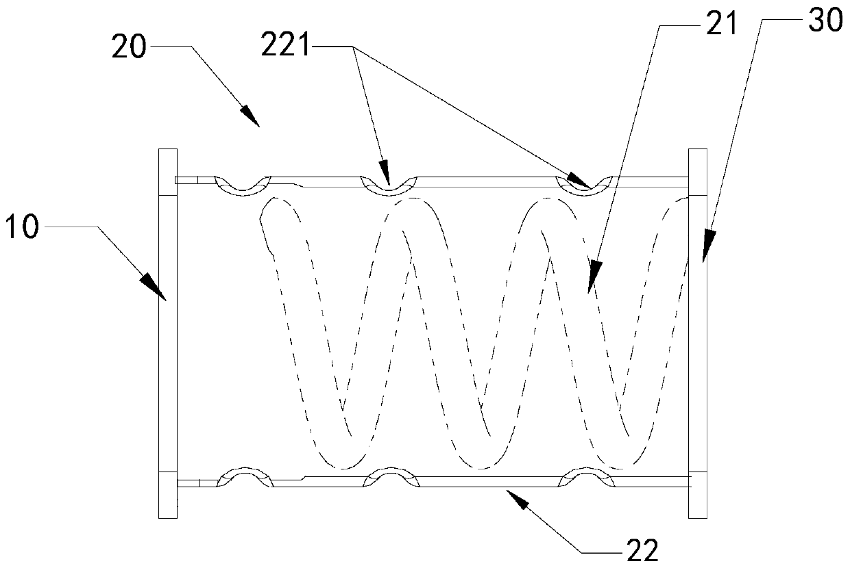 A car energy absorbing device