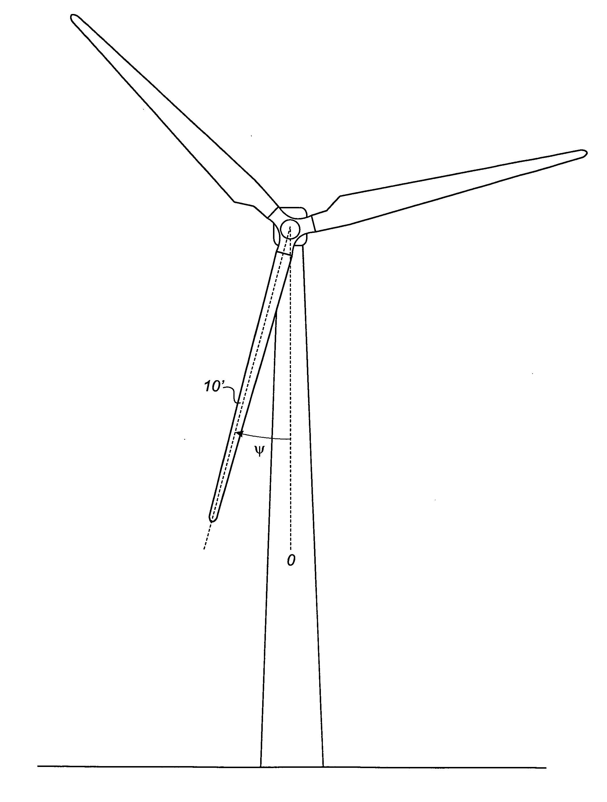 Method of in situ calibrating load sensors of a wind turbine blade