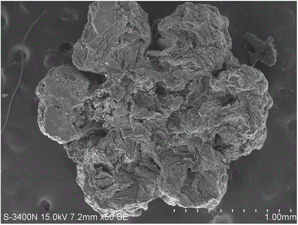 High-specific surface silkworm excrement-porous carbon-MOFs composite material prepared through impregnation method and preparation method and application thereof