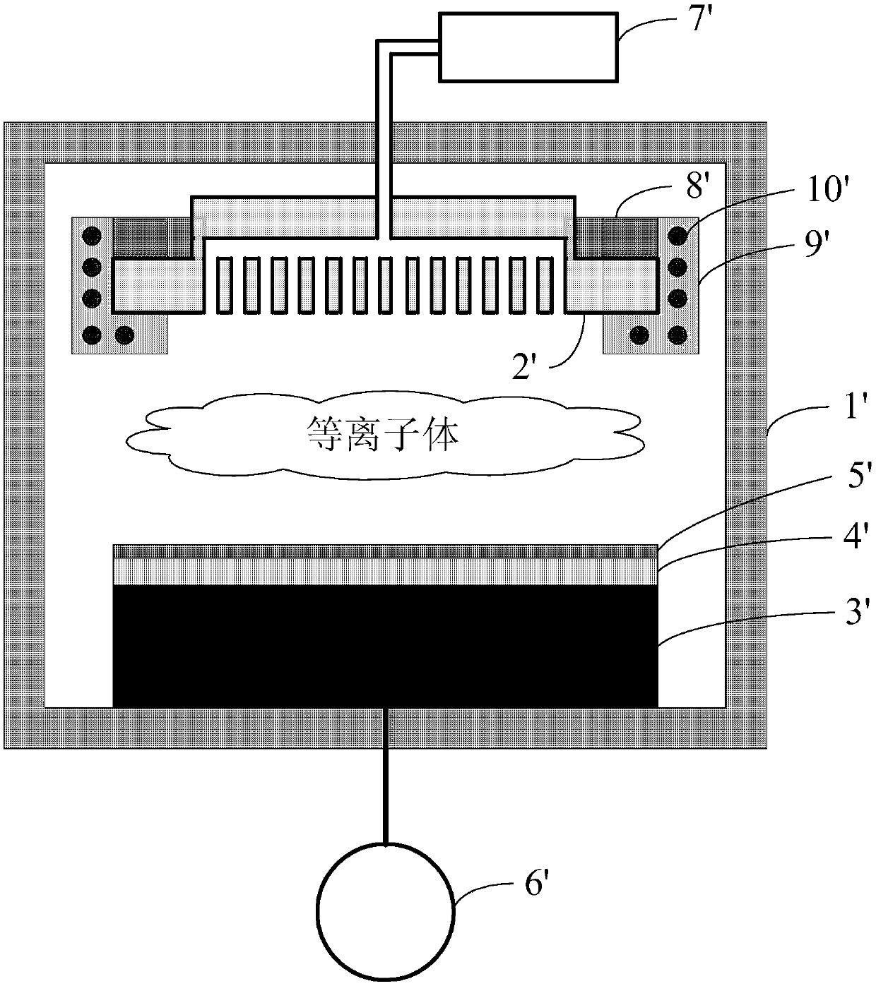 Capacitively coupled plasma processor and temperature adjusting method thereof