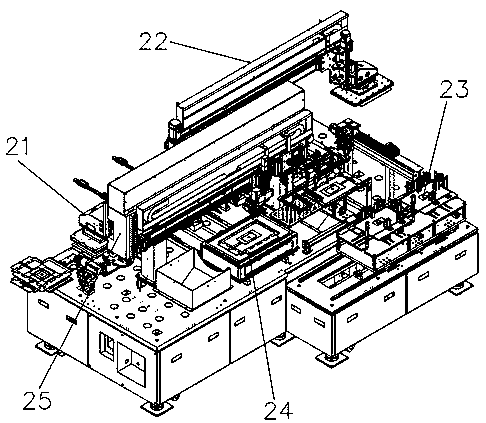 Lamination equipment applicable to touch screen of tablet computer