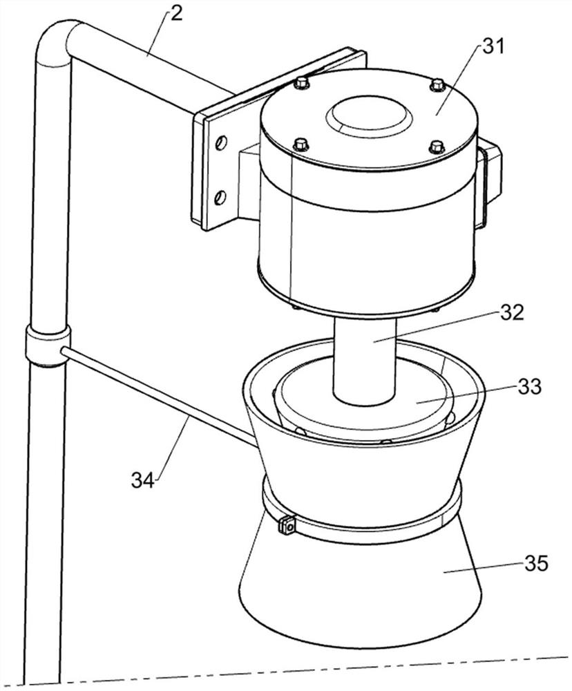 Novel automatic manufacturing equipment for colored glaze material