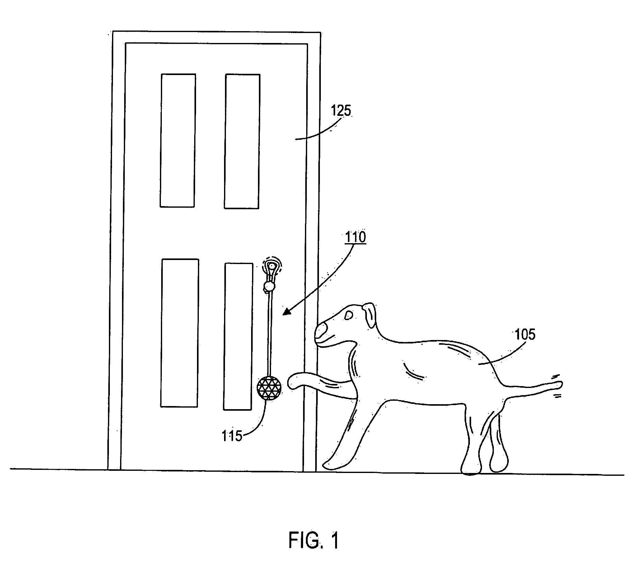 Animal training device and method