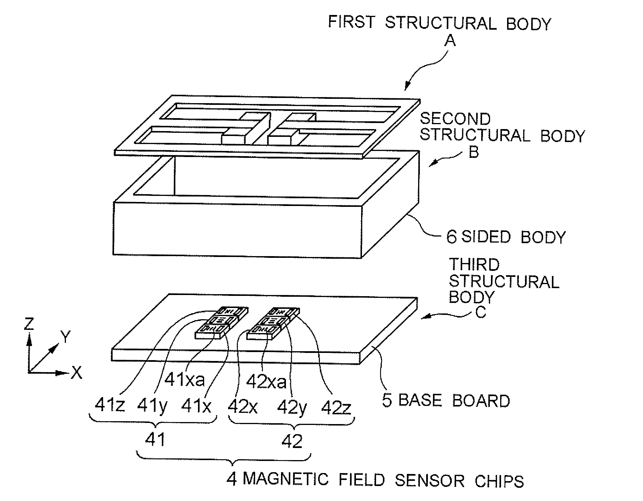 Acceleration sensor, electronic device comprising the same, and acceleration measuring method