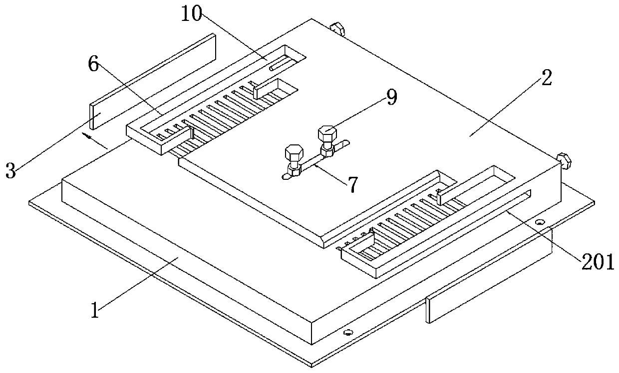 Machining fixture for turnover bracket