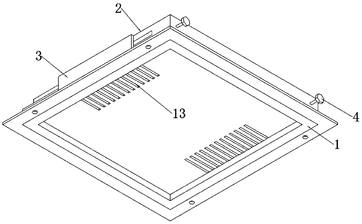 Machining fixture for turnover bracket