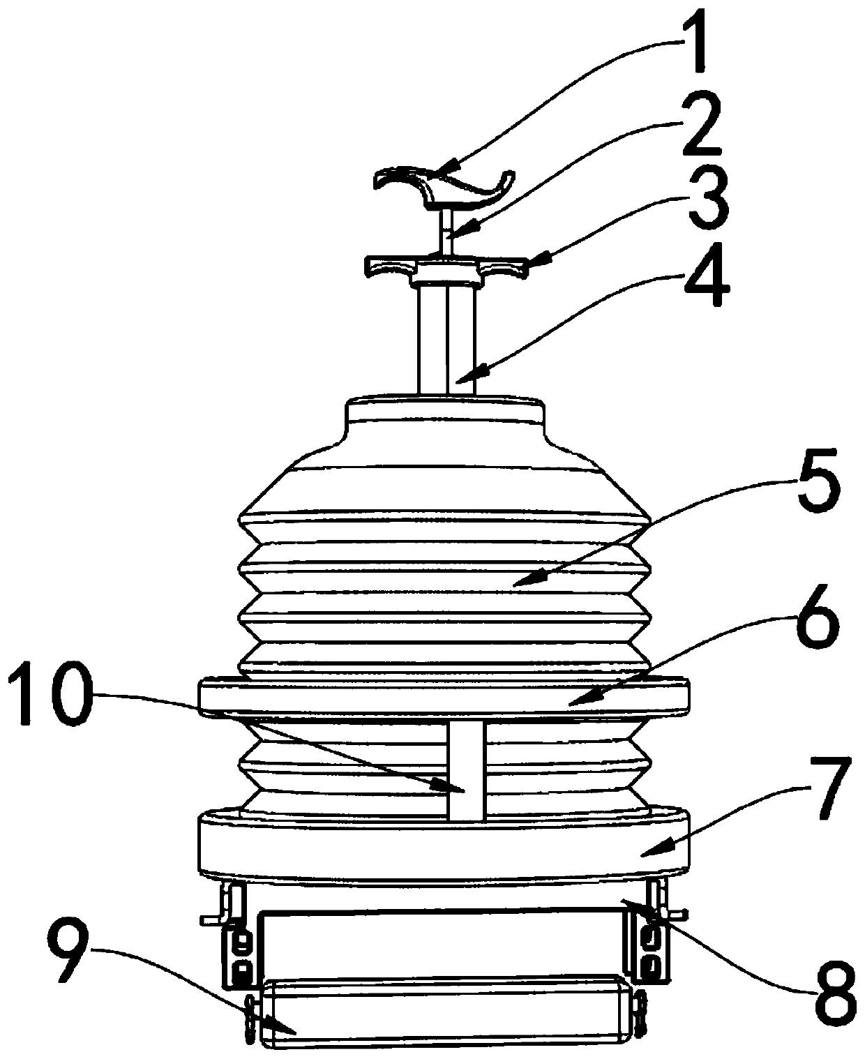 Gastrointestinal fluid depressurizing device for gastrointestinal surgery