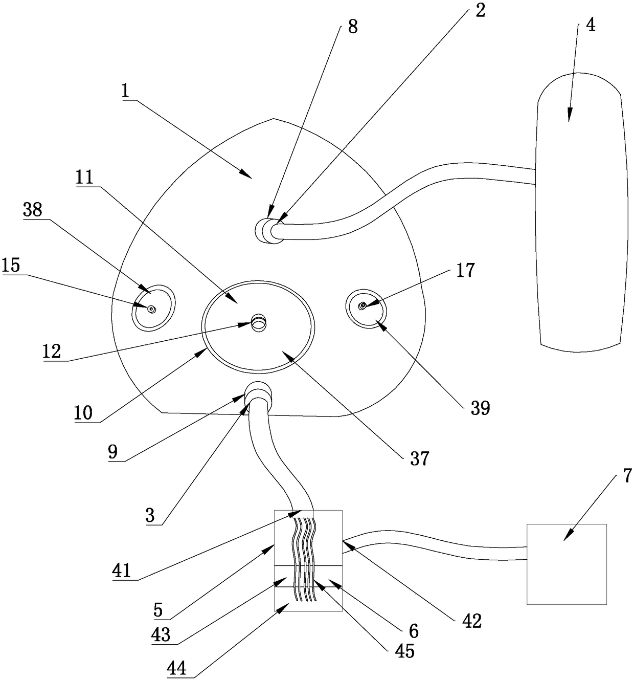 Anti-infective mask for respiratory endoscopic diagnosis and treatment