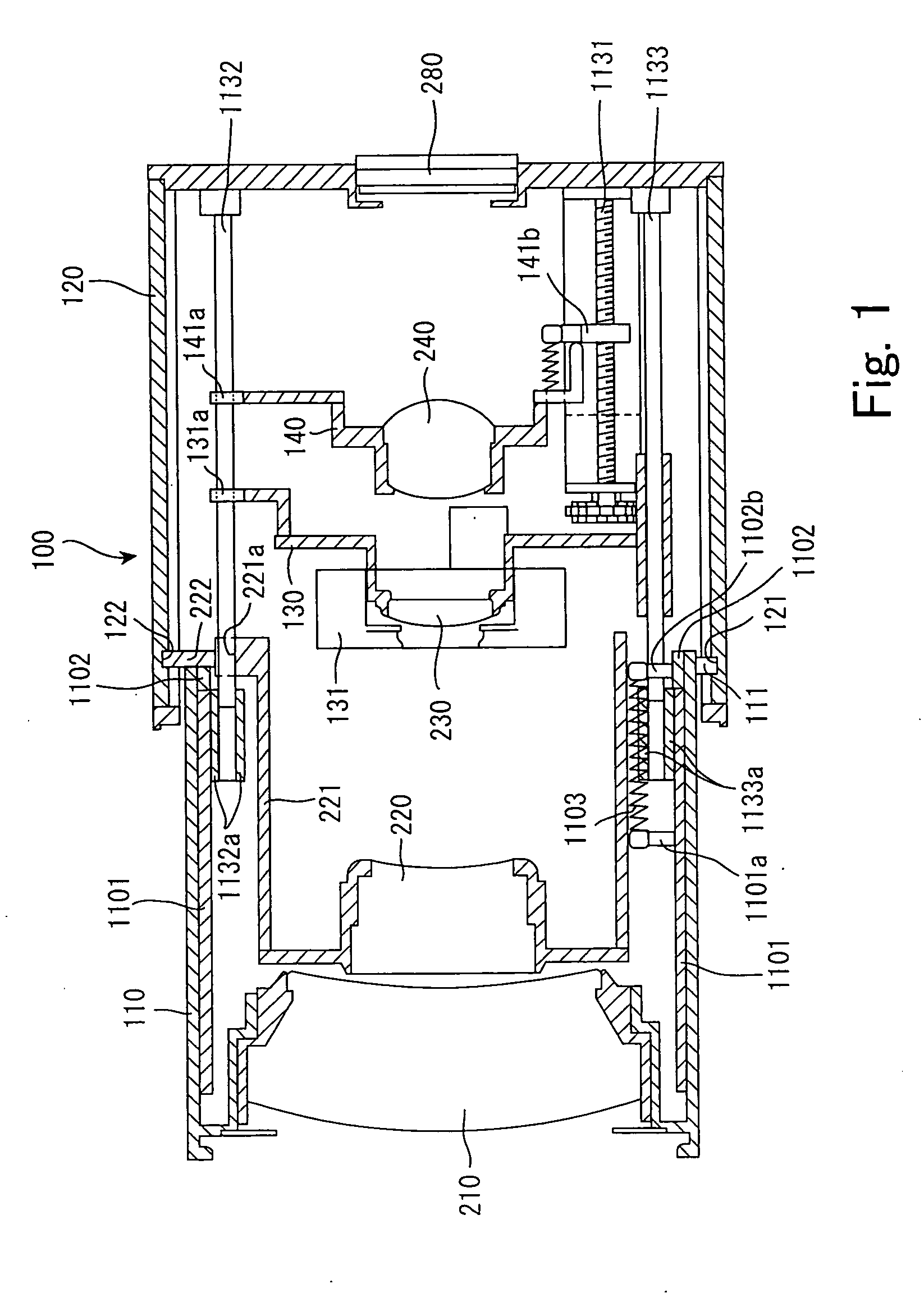 Lens barrel and image taking apparatus