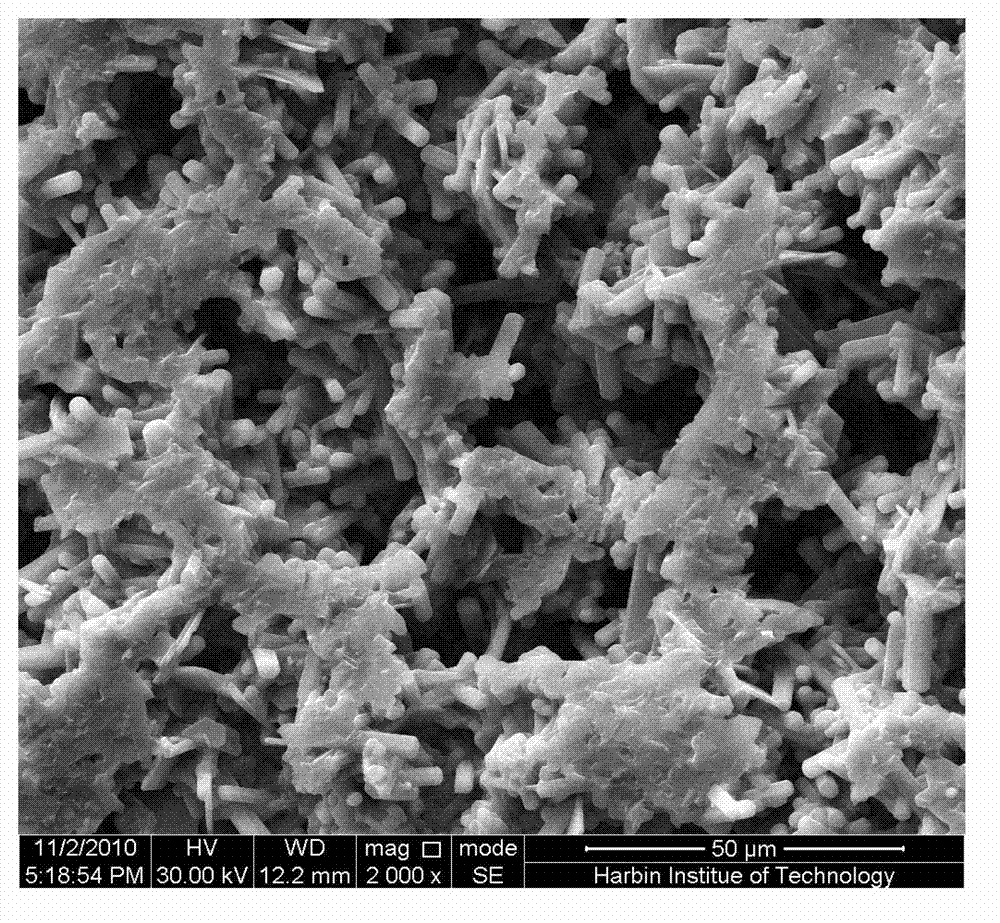 Method for preparing porous beta-SiAlON ceramic