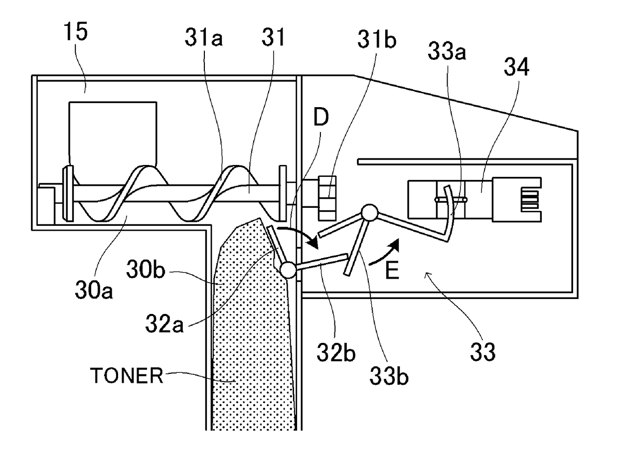 Toner transport mechanism and image forming apparatus