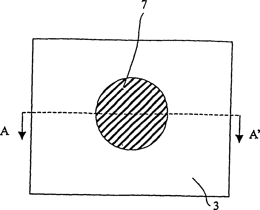 Structure of LED electrode and producing method