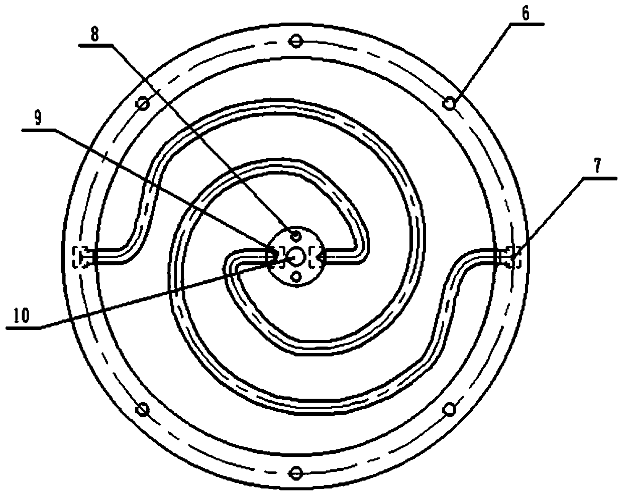 Assembly type linear plate spring for refrigeration compressor