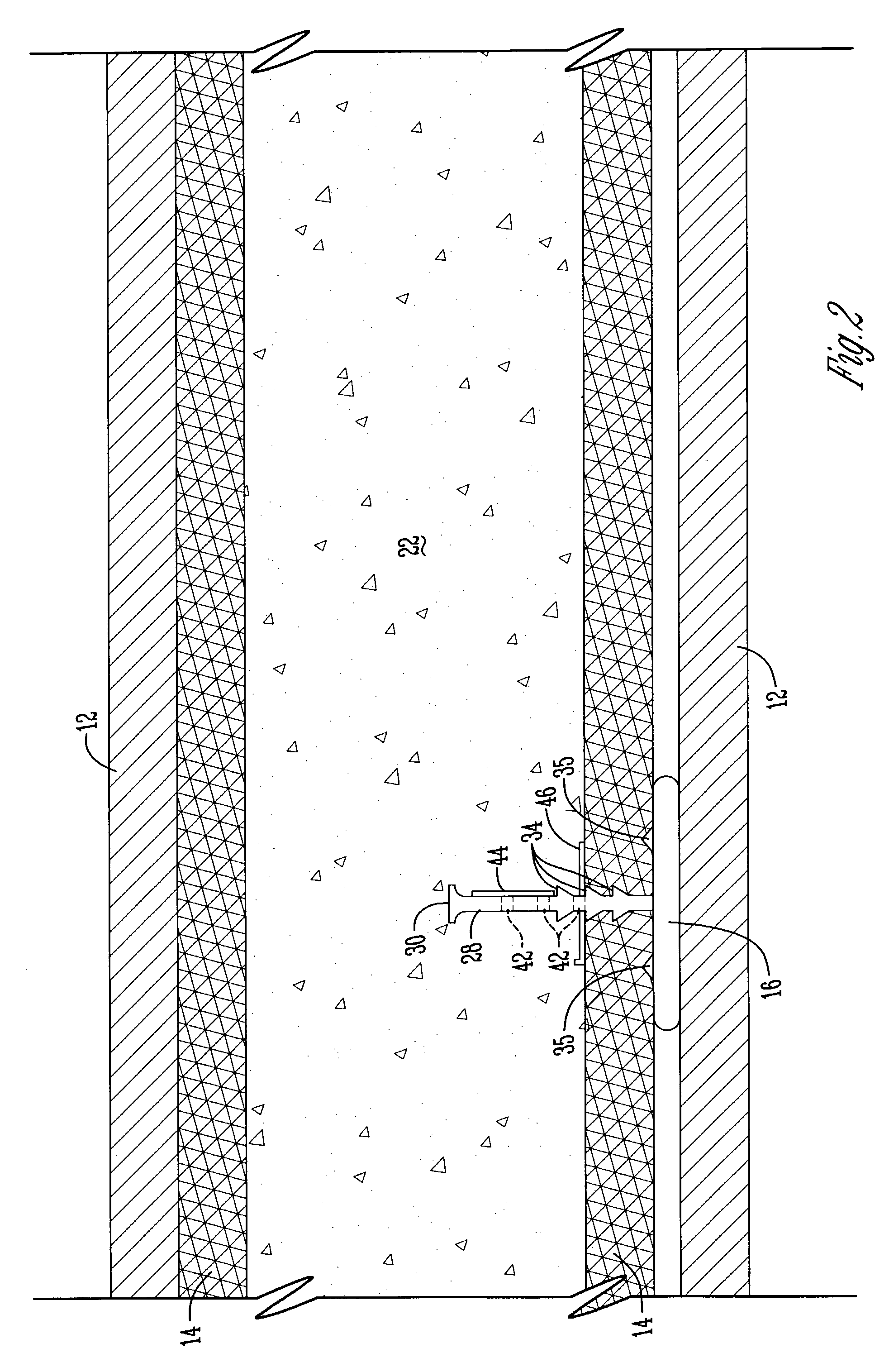 Insulated concrete wall system and method of making same