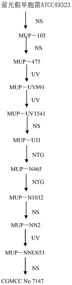 A kind of Pseudomonas fluorescens and its application