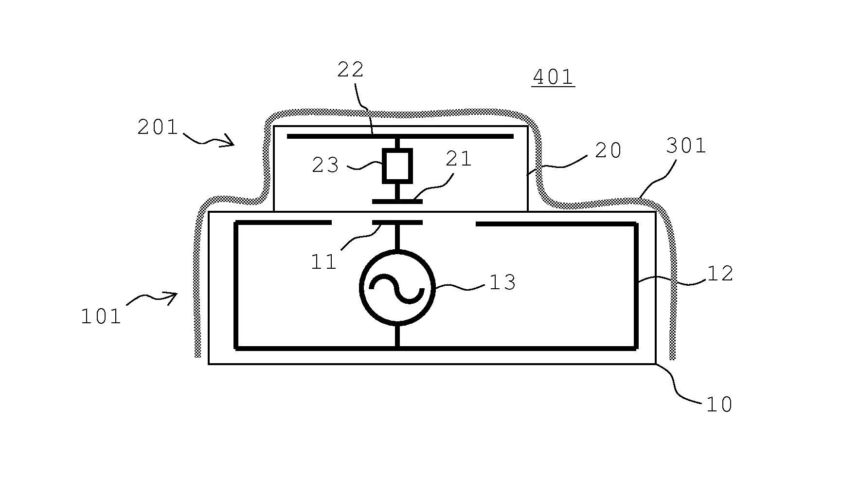 Power transfer system and noncontact charging device