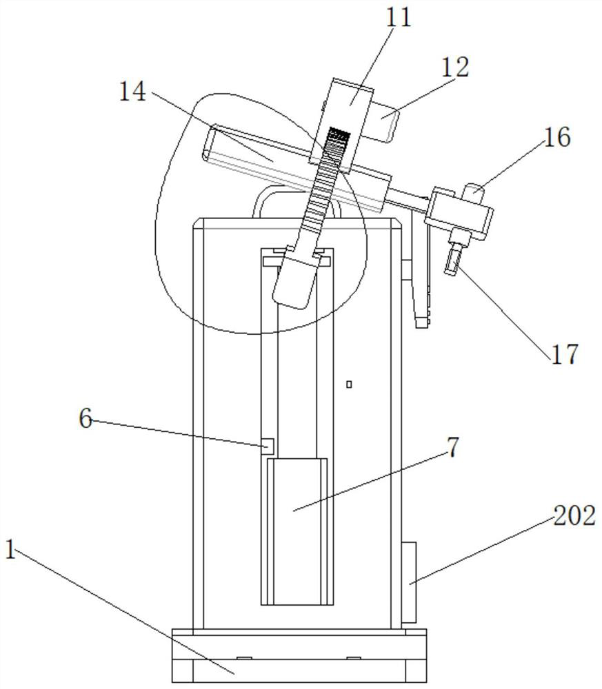 Scanning device for assisting patient in positioning during ultrasonic guided radiotherapy