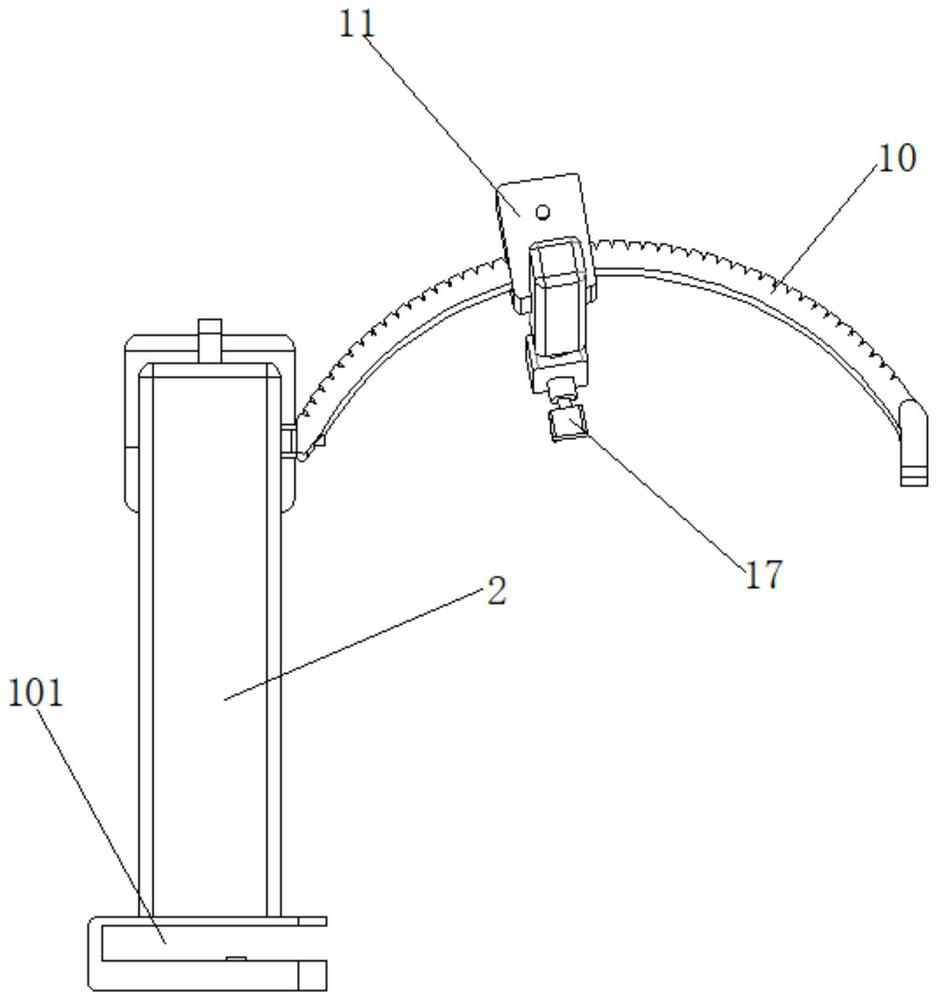 Scanning device for assisting patient in positioning during ultrasonic guided radiotherapy