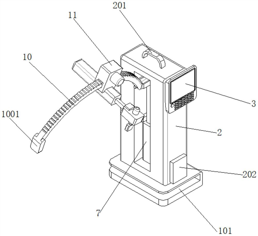 Scanning device for assisting patient in positioning during ultrasonic guided radiotherapy