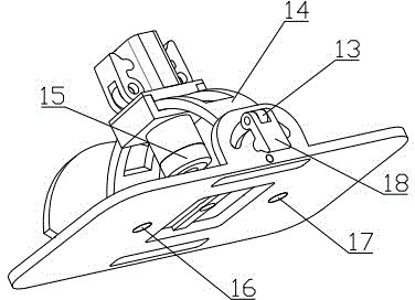 Biopsy puncture auxiliary locator