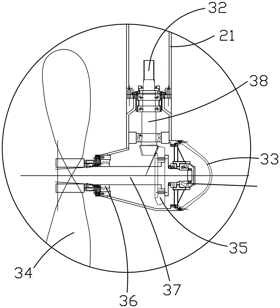 Full-turn paddle rudder